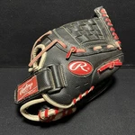 Rawlings Youth Baseball Mitt Glove PL110SB Black Red Rht Pre Owned Ripped. Fixed Price $15.99.