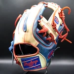 Rawlings Japan Heart Of The Hide Hoh 11.25 Infielder Rht Glove Royal/camel Rare. Fixed Price $199.99.