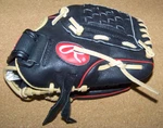 Rawlings Fielder Glove Mitt Baseball H100BB Right Throw 10" Excellent Free Ship. Fixed Price $25.00.