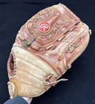 Rawlings SG-91 Fully Broken Deep Pocket Softball Glove Right Hand Throw. Fixed Price $80.00.