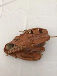 Rawlings Kids 9" Baseball Glove RBG170 (worn On Left Hand) Brown Color. Fixed Price $7.50.