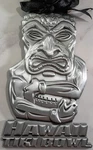 Hawaii Tiki Bowl High School Football All-star Game Runner-up 6.25" Trophy/medal. Fixed Price $49.99.