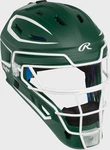 Rawlings Mach Pro Series Catcher's Helmet Green. Fixed Price $120.00.