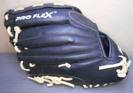 Franklin Pro Flex 4113 12.5" Rht Right Hand Throw Black Leather Baseball Glove. Fixed Price $30.00.