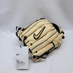 Nike Alpha Edge Fielding Glove Adult 12" Right Hand Throw Beige Black Gold. Fixed Price $79.99.