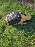 Spalding Baseball Glove 19454 Leather Laced 10 1/2" Lht Lefty. Fixed Price $18.00.