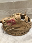 Rawlings RCM12SB 35 Unisex Super-size Softball Catchers Mitt Right Hand Throw. Fixed Price $120.00.