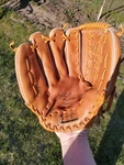 Vintage Franklin 4176 Softball Glove Lht 10" (the Backhander) -excellent-. Fixed Price $10.95.