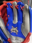 Franklin Air Tech Soft Foam Kids Left Hand Baseball Glove Red Silver Blue. Fixed Price $7.99.