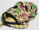 Rawlings Right-handed Baseball Glove Rare Colorful Design Men's Size. Fixed Price $114.50.