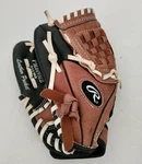 Rawlings Playmaker Series Youth Baseball Glove PM809MB Black Brown Size 9.5 Inch. Fixed Price $14.95.