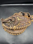 Mizuno GXS90F2 Catcher Mitt Brown Leather Softball Glove 34" Right Handed Throw. Fixed Price $59.99.