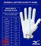 Mizuno B-303 Baseball Batting Gloves Adult Youth Leather Palm. Fixed Price $34.99.
