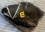 Wilson A0475 B5 Glove 12.5INCH Leather W/baseball. Fixed Price $16.95.