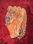 Rawlings Cal Ripken Signature Series PSF16 13" Leather Rht Deep Well Glove. Fixed Price $18.99.