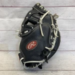 Rawlings Shut Out Fastpitch Catchers Mitt 32.5 Rht Black White RSOCM325BW Leathe. Fixed Price $59.99.