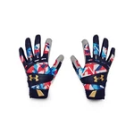 Under Armour Women's Motive Novelty Softball Gloves, (410) Midnight Navy/red/met. Fixed Price $40.22.