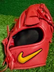 Nike Signature Baseball Glove Pitcher Rubber Adult Red Right-hand Throw. Fixed Price $245.00.