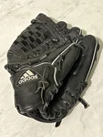 Adidas De 1200 Leather Baseball Glove 12" Inch Black White Rht Right Hand Throw. Fixed Price $16.56.