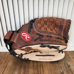 Rawlings Renegade R125R 12.5" Rht Right Hand Throw Brown Leather Baseball Glove. Fixed Price $29.00.