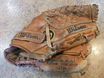 Wilson A2330 Signature Model George Brett Snap Action Leather Baseball Glove. Fixed Price $15.89.