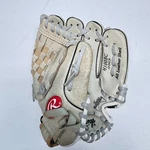 Rawlings Sure Catch Rt Hand Throw Youth Bb Glove All Leather Basket Web White. Fixed Price $14.95.