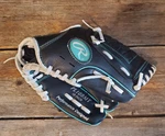 Rawlings Youth Glove Baseball 10" Junior Jr Players Series Black Teal PL10BMT. Fixed Price $13.95.