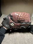 Girls Demarini Vortex 14" Leather Softball Glove Right Throw Broken In!!!. Fixed Price $85.00.