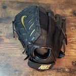 Nike Alpha Huarache Baseball Glove 11.75" Lht Youth Black Left Hand Throw. Fixed Price $44.85.