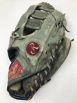 Rawlings RSG10 Blue Leather Baseball Softball Glove Edge-u-cated Heel Vtg. Fixed Price $69.99.