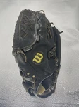 Wilson Limited Edition Team Series Baseball Glove A1761 14IN Black Leather Mitt. Fixed Price $29.99.