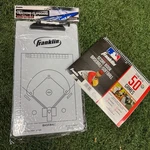 Franklin Baseball Softball Scorebook + Coach Clipboard For Stats 50 Games. Fixed Price $15.99.