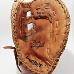 Vintage Cooper Catchers Mitt Glove Rht Red 653 Steerhide Baseball Elite Sig. Ser. Fixed Price $39.95.