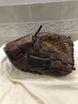 Mizuno MPR-1150R 11.5 Broken In Thick Heavy & Tough Baseball Glove Right Throw. Fixed Price $75.00.