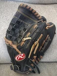 Rawlings Baseball Glove Series GSO115BT 1/2" Inch Rht Black. Fixed Price $24.99.