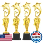 Foilswirl 1ST Place Trophy First Award For Sports Tournament Funny Gold. Fixed Price $53.63.