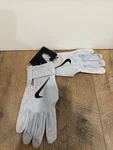 Nike Baseball Batting Gloves Xl Gray Black. Fixed Price $50.00.