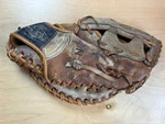 Antique Vtg Nesco N350 Star Baseball Glove Mitt Rht. Fixed Price $13.00.