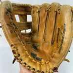 Big Mcgraw Brown Leather Right Hand Throw Baseball Glove Super Flex Pro Lock 174. Fixed Price $7.20.