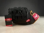 New Rawlings Gamer Series Baseball GFM18GT Rh Thrower Glove Black 12.5 Inches. Fixed Price $99.00.