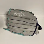 Rawlings WFP12GM-REG Fastpitch Series Youth 12" Softball Glove Gray New. Fixed Price $24.99.