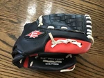 Easton Red, Black, White Z-flex EKP95 Baseball Glove 9.5" Rh Throw. Fixed Price $11.99.