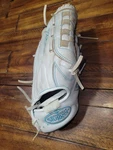 Louisville Slugger Xeno XNRF1912 Fastpitch Left Lht 12.5" Wht Baseball Glove. Fixed Price $34.99.