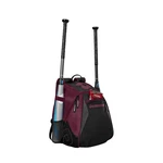Demarini Voodoo Jr Backpack Bat Bag Maroon Baseball Softball Snack Mom. Fixed Price $29.99.