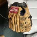 Rawlings Fastback Baseball Glove 12.5" #RBG36T Adjust Strap Leather Outfield. Fixed Price $50.00.