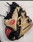 Rawlings 11 1/2 Inch Baseball Glove Right Hand Throw Rht Gold Elite. Fixed Price $70.00.