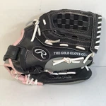Rawlings WFP115 11.5 Fast Pitch Ball Glove Black/pink Right Hand Throw Preowned. Fixed Price $12.00.