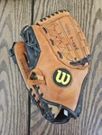 Wilson A0502 P12 Pro 500 Baseball Glove 12" Legt Hand Throw-broke In. Fixed Price $25.00.