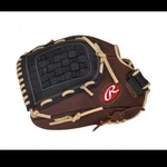 Rawlings R125BG 12.5" Leather Baseball Glove Basket Web Left Hand Brown/black. Fixed Price $40.00.