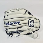 Custom Baseball Glove 11.5 Basket Web Gray Navy Leather Rht. Fixed Price $39.99.